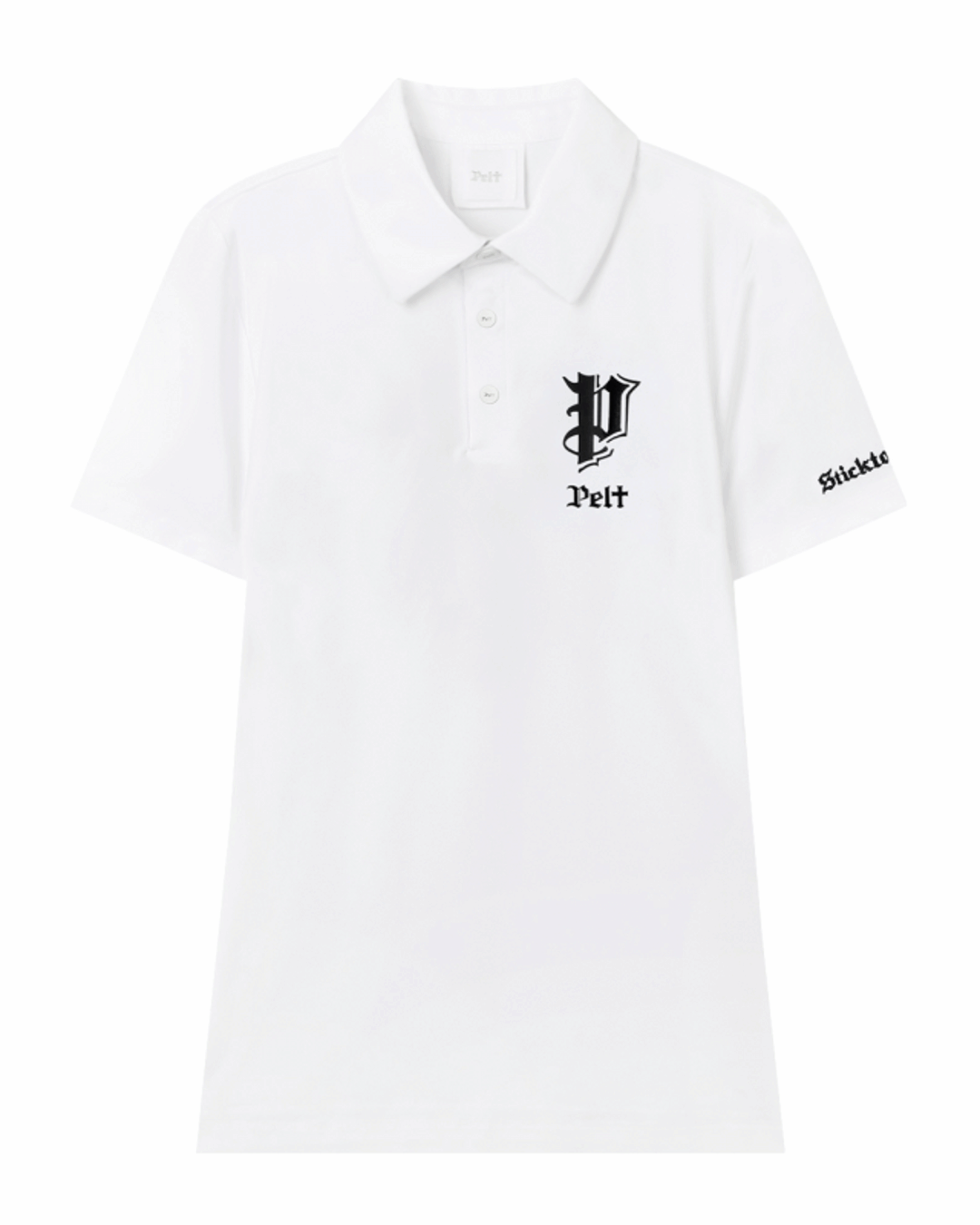 펠트 스틱 P 홀리 라이트 포세이돈 PK 셔츠 : 여성용 화이트 (PB2TSF044WH)