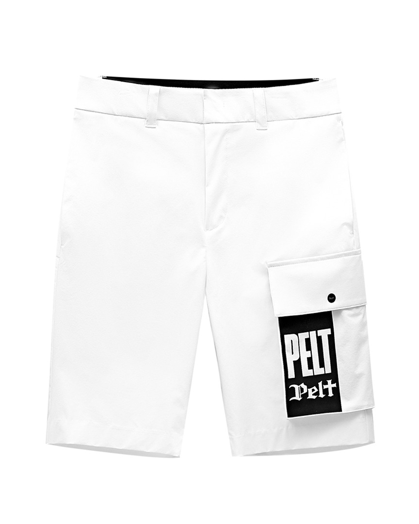 Hollow Frame Short Pants : Men&#039;s White (PA2PSM003WH)