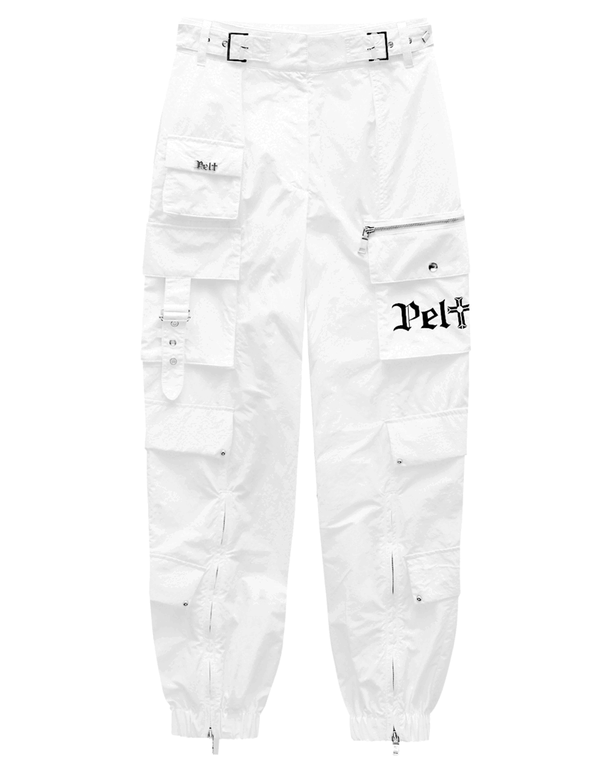 Tabella Multi-Pocket Jogger Pants : Women&#039;s White(PA2PTF114WH)