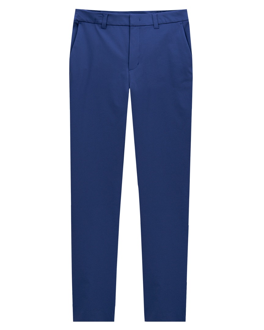 Plain Logo Straight Pants : Men&#039;s Blue (PA2PTM102BL)