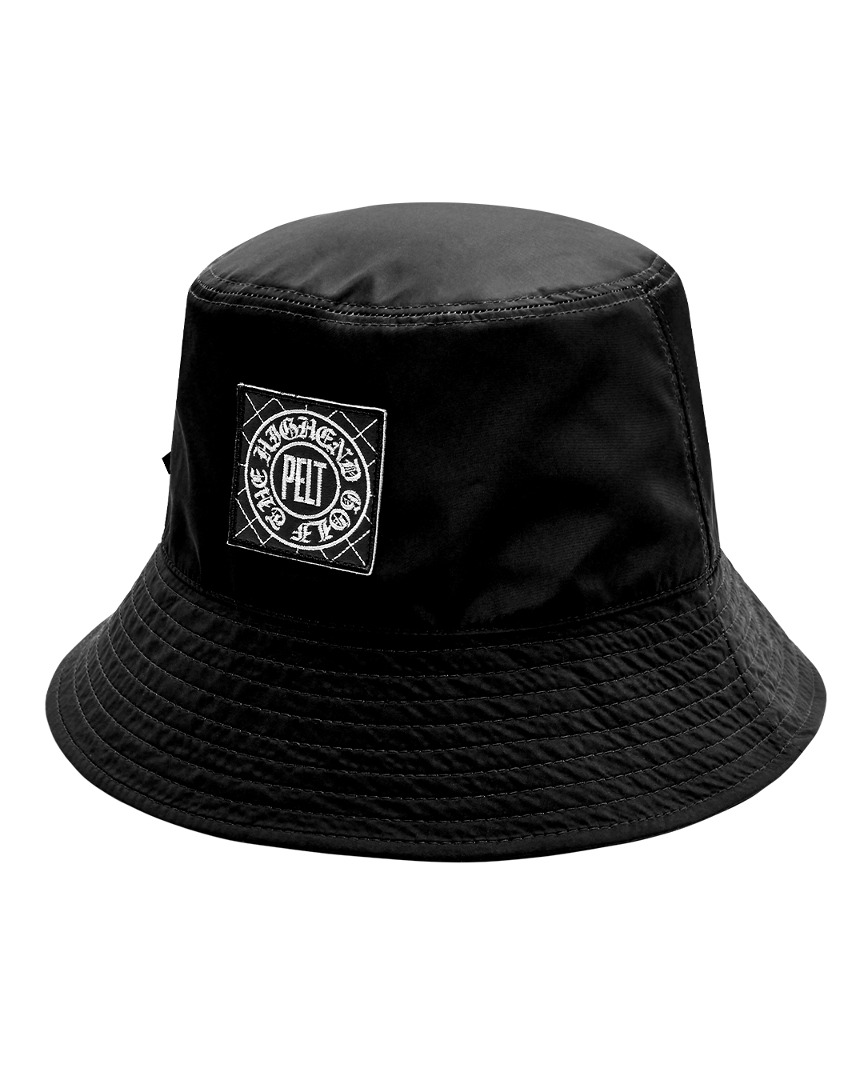PELT Signature Play 2-Way Bucket Hat : Black (PA0GCU203BK)