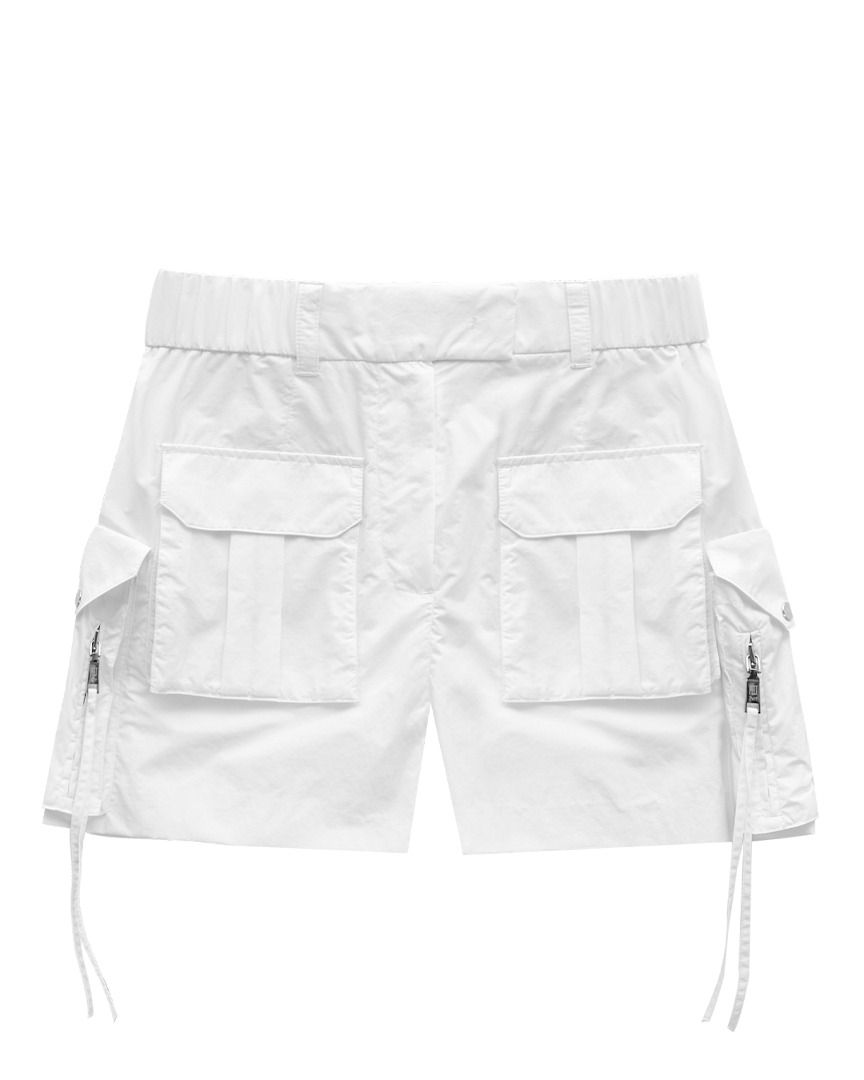 Gothic Logo Cargo Short Pants : Women&#039;s White (PA3PSF024WH)