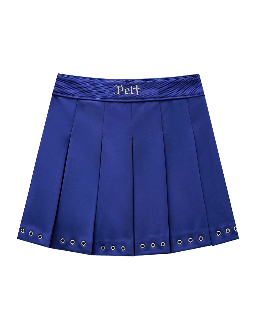 Logo Belt Eyelet Ring Skirt : Blue (PA3SKF033BL)