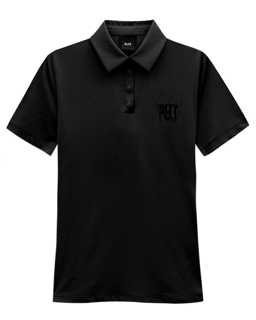Embo Gothic Logo PK Shirts : Men&#039;s Black (PA3TSM013BK)
