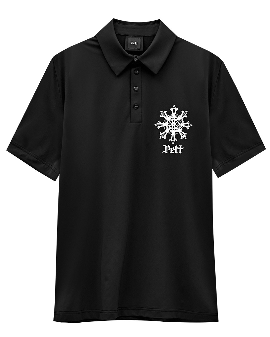 Altar Lettering PK Shirts : Men&#039;s Black (PA2TSM020BK)