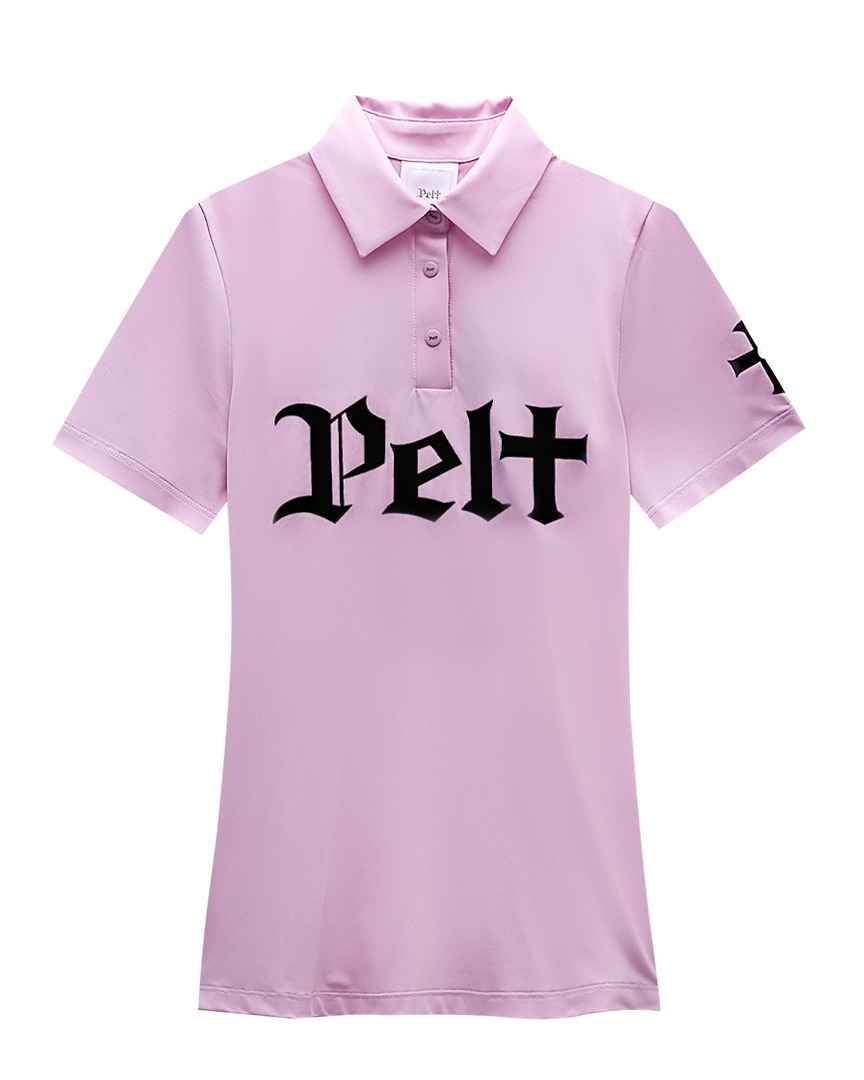 Pelt Logo Basic PK Shirts : Women&#039;s Light Pink (PA2TSF007LP)
